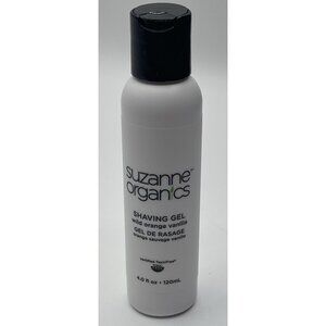 Suzanne Organics Shaving Gel Wild Orange Vanilla 4oz 120ml Suzanne Somers Shave